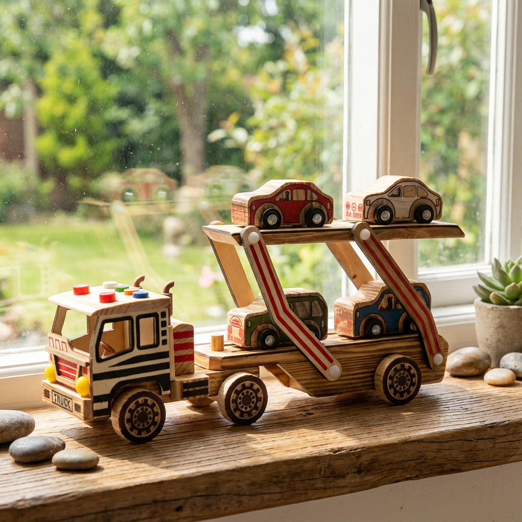 Toys made from eco-friendly materials